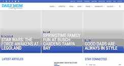 Desktop Screenshot of dailymom.com